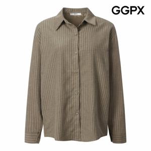 [GGPX] 스트라이프 루즈핏 셔츠 (GP9SH041B)