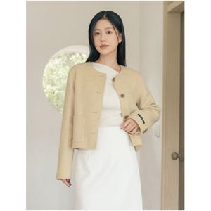 [숲]라운드 네크라인 핸드메이드 재킷(SBAJKF1)