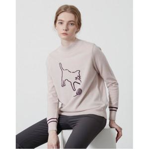 [올리비아로렌]고양이 인타샤 풀오버__VOCBLYWA366