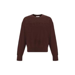 Alexander McQueen 알렉산더 맥퀸 버건디 스웨트셔츠 2192410