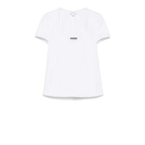 Alexander McQueen 알렉산더 맥퀸 화이트 반팔 티셔츠 2203547