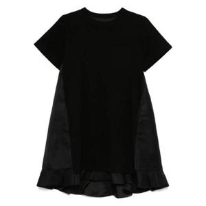 사카이 사카이 블랙 반팔 티셔츠 2194901