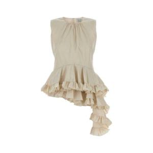 Alexander McQueen 알렉산더 맥퀸 아이보리 셔츠   블라우스 2211473