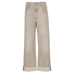 BRUNELLO CUCINELLI 브루넬로 쿠치넬리 베이지 데님 팬츠 2213846