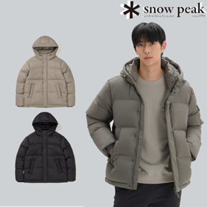 스노우피크 택가 469000 S24WMTDJ04 티피코 후드 헤비 구스 다운 자켓