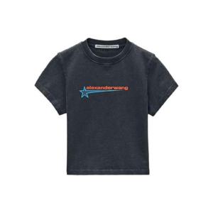 알렉산더왕 알렉산더왕 블랙 반팔 티셔츠 2208435