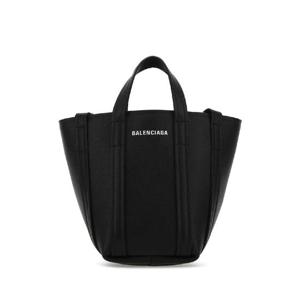 BALENCIAGA Black leather Everyday XS handbag 67279315YUN 1090