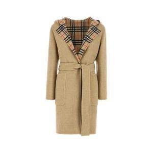 BURBERRY Beige wool reversible coat 8113069 B9368