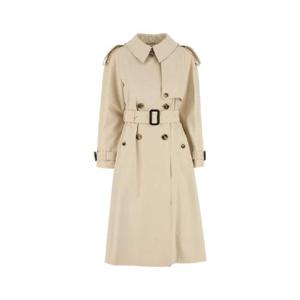 BURBERRY Sand gabardine trench coat 8115031 C2246