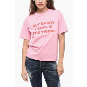 디스퀘어드2 반팔 티셔츠 S75GD0350 S22427 237 Pink