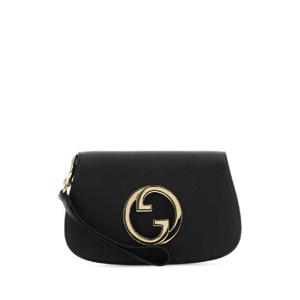 GUCCI Black leather Gucci Blondie clutch 698630UXX0G 1000