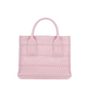SALVATORE FERRAGAMO Pink fabric Beach S handbag 214988765808 BUBBLEGUM