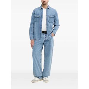 25 FW 아르마니 익스체인지 로고 패치 와이드 진 XM000076AF1 TP442112416