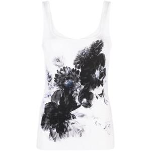 25 FW Alexander McQueen 울 실크 탱크 탑 780499Q1A8U TP432401988