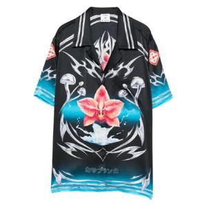 25 FW 카사블랑카 오키드 프린트 실크 셔츠 WAW25SH20002 TP442818584