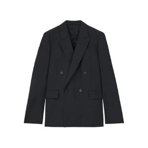 25 FW Alexander McQueen 더블 브레스티드 체인 디테일 블레이저 826353QUAAE1000 TP442838311