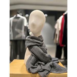 보니스팍스 (B1G37AMF030) 크리즈 직사각 롱 머플러