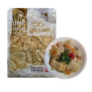 감자수제비-1kgx1봉  (업송용수제비)