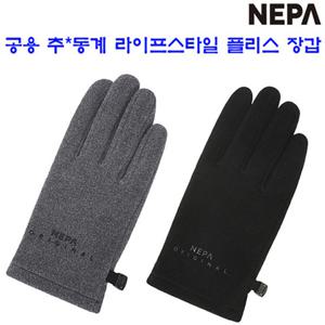 [네파][장갑 등산장갑](7IE8102) 남여 공용 솔레이 발열기능 플리스 장갑