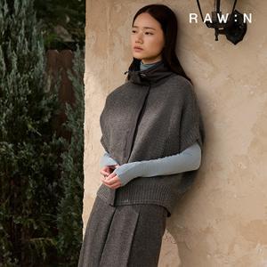 로우앤 울 판초니트 패딩 베스트점퍼 1종[런칭 가격 89.900원]