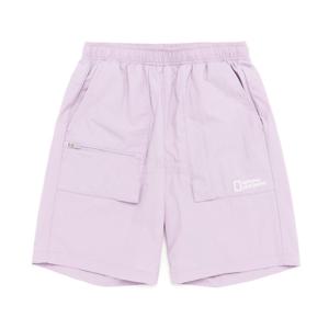 내셔널지오그래픽 키즈 K232UHP850 트레이닝 5부 팬츠 LAVENDER