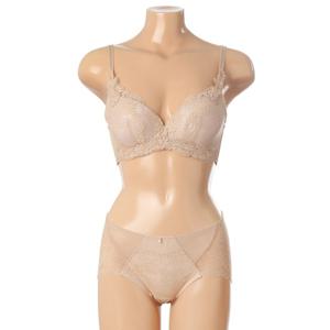 [비비안(언더웨어)]자가드레이스 메인 브라 올레이스팬티 세트 BR1790A BP1790LK