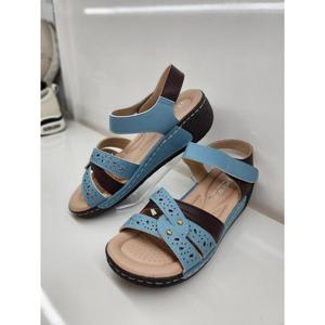 리바디 세이브존03 리바디 천연소가죽  펀칭 샌들 5.5cm SAV(652792024RV0827)