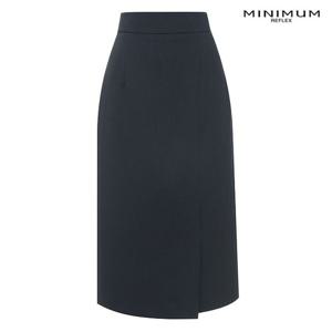 [미니멈]언발 슬릿 H라인 스커트 MYBGWS4010-DV