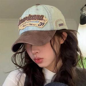 [어썸] A1/아메리칸빈티지 레더 데님 볼캡 모자_262713
