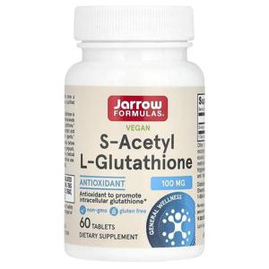 해외배송 Jarrow Formulas 자로우 S-아세틸 L-글루타치온 100mg 60정 S-Acetyl L-Glutathione