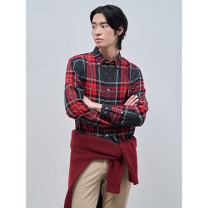 [빈폴멘] 크리스마스 체크 셔츠  레드 (BC4Y64C366)