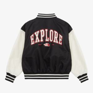 노스페이스키즈 점퍼 NJ3BR05S 블랙 스쿨데이 자켓 바시티
