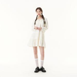 [플라스틱아일랜드] 타이 리본 보헤미안 원피스 PR2WO401