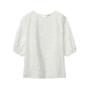 [우바][UVA]레이스 펀칭 블라우스 (UP1BA035L0)