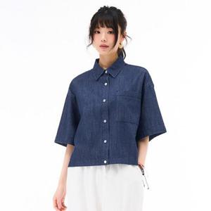 체이스컬트 동백01 여성 데님 크롭 셔츠 EBRG5591D04