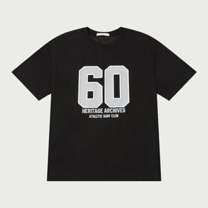 [행텐][행텐] 공용 넘버 그래픽 오버핏 반팔 티셔츠_100(10520-0