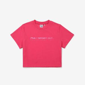 [휠라] 인터내셔널 크롭 티셔츠 FS2RSF2172F_HPK