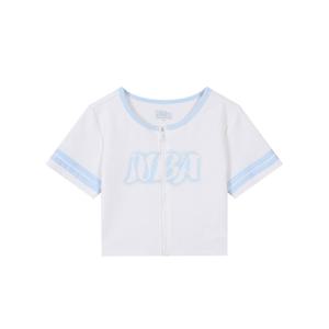 NBA키즈 골지 반팔 집업 K252TS660P-GR