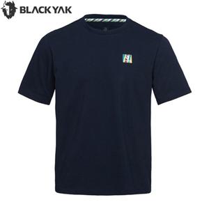 블랙야크 여름 일상 및 야외 활동 티셔츠 히말라야 공용 포인트 그래픽 반팔티 1BYRTMU912BH