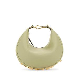 FENDI 파스텔 그린 가죽 미니 펜디그래피 핸드백 8BS081A5DY F1QI2