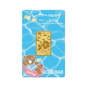 [국제금거래소] 꽤곰8탄 골드바 11.25g [핀란드] + 키링증정