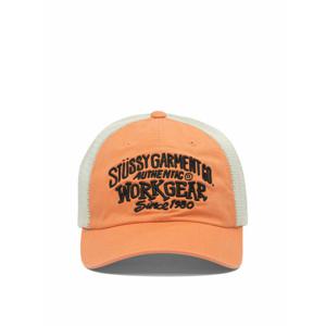 [STUSSY] 라프리마 남성 Workgear 트러커 모자 1311179 0602 오렌지 /3