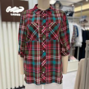 크로커다일레이디 HC28 린넨 셔츠블라우스 CLEMBL208