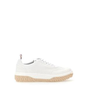 THOM BROWNE 코튼 캔버스 스니커즈 MFD258AF0102100
