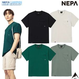네파 [택가 99.000원] 7KD5362 남여 공용 컴포 쉴드 포켓 우븐 반팔티셔츠