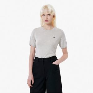 [25FW 15%쿠폰]라코스테 공식 여성 소프트 울 반팔 스웨터 AF101E-55N XFJ