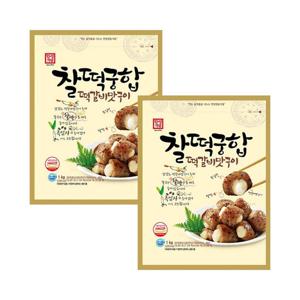 한성기업 찰떡궁합 떡갈비맛구이 1kg X 2개