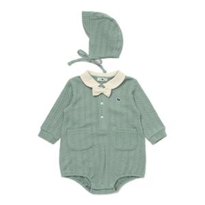 [블루독베이비8] FW25 블루독 코지 바디수트 HJ (45A1360408) (BLUEDOG BABY 유아 출산 백일 선물 도트 강