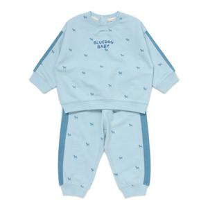 [블루독베이비8] FW25 BI 상하세트 HJ (45A7067204) (BLUEDOG BABY 유아 출산 백일 선물 도트 강아지 내복)