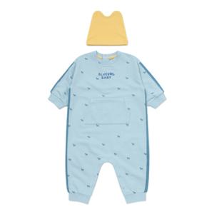 [블루독베이비8] FW25 BI 우주복 HJ (45A7067505) (BLUEDOG BABY 유아 출산 백일 선물 도트 강아지 내복)